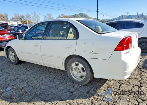 2004 Honda Civic Hybrid из США, поврежденный, VIN JHMES96694S009918
